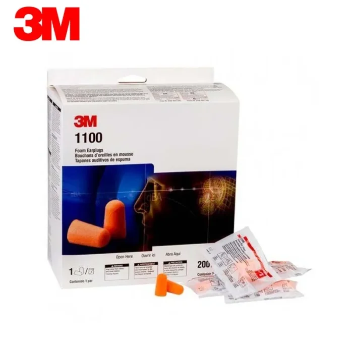 Form Earplugs 3M โฟมลดเสียง ตราสามเอ็ม ไม่มีสาย รุ่น1100 - No.1 Glove ...